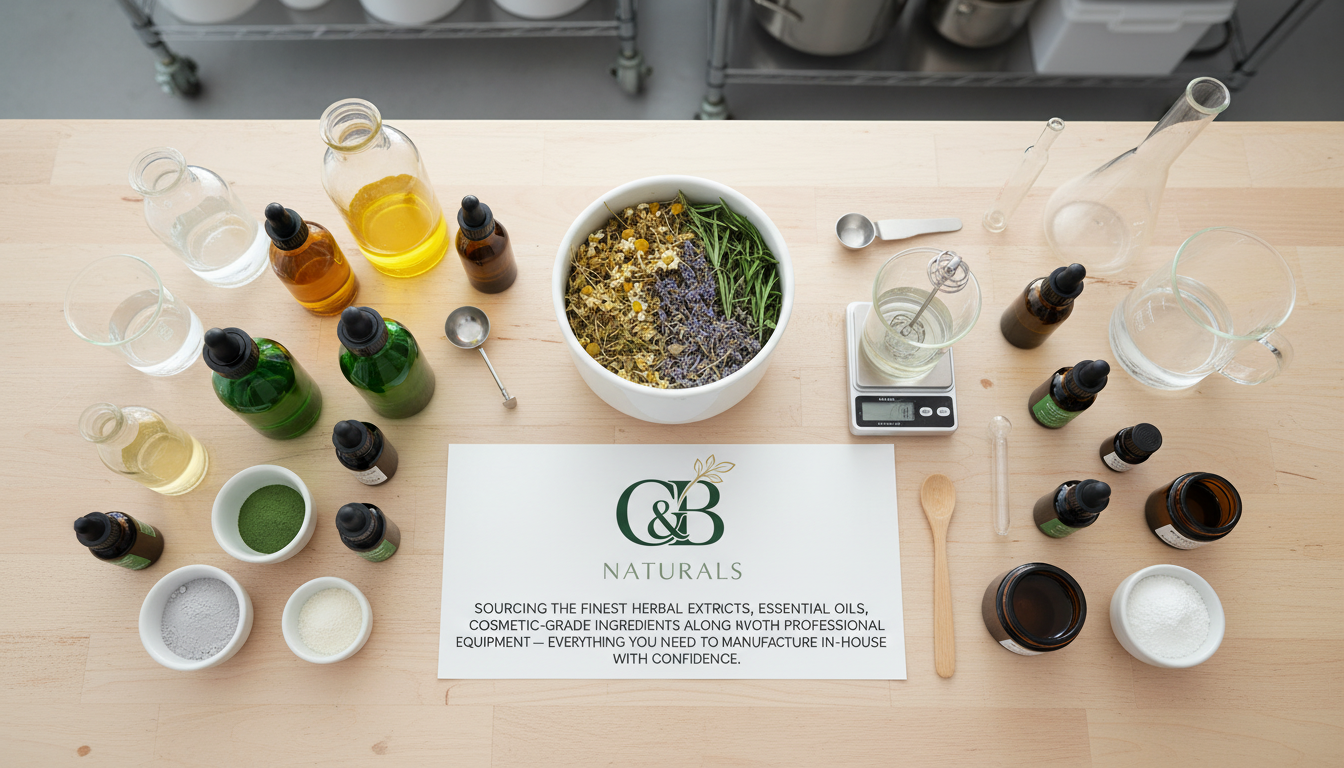 Herbal Cosmetic Manufacturing